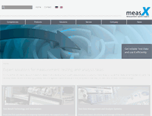 Tablet Screenshot of measx.com